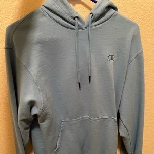 Baby blue hoodie